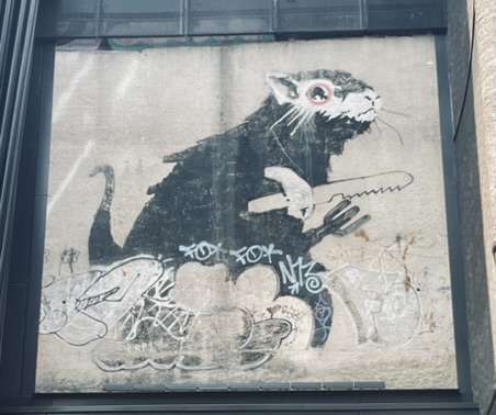 Famous England Landmarks: Street Art